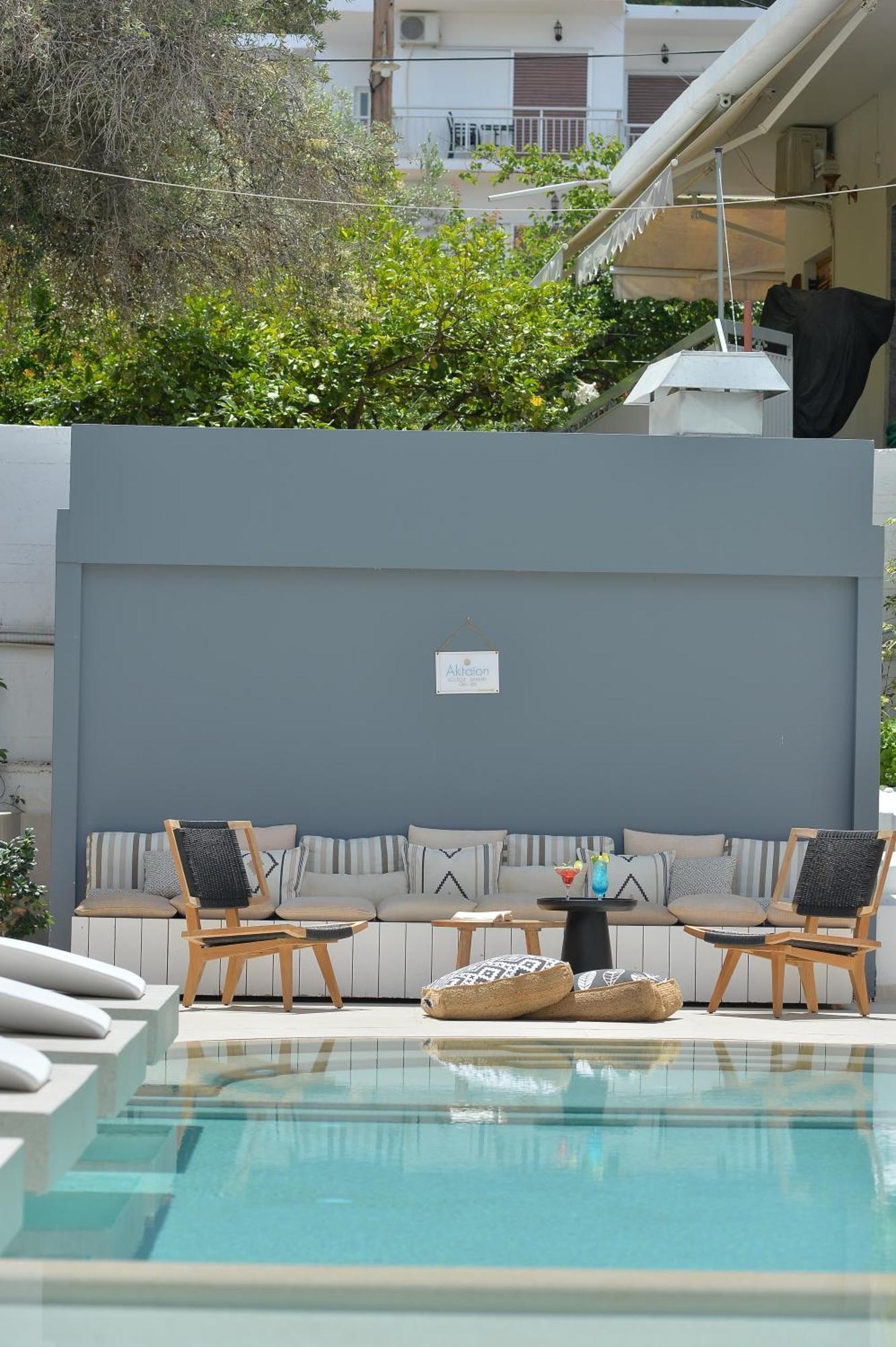 Aktaion Beach Boutique Hotel & Spa Skála 外观 照片